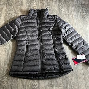 NWT REEBOK Women’s Medium Black Insulated Glacier Shield Jacket Coat Outerwear